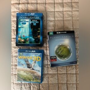 3D and 4K Blu-ray Collection
